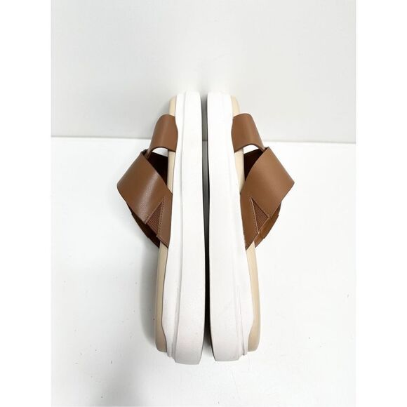 Cole Haan Sandals Womens Size 8.5B Grandpro Rally Criss Cross Slip On Slides - Picture 5 of 11